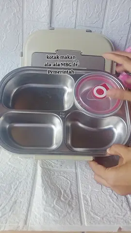 kotak makan sprt di MBG dr Pemerintah#kotakmakanstainless #kotakmakanstainless4sekat#kotakbekalmakan#fyp 