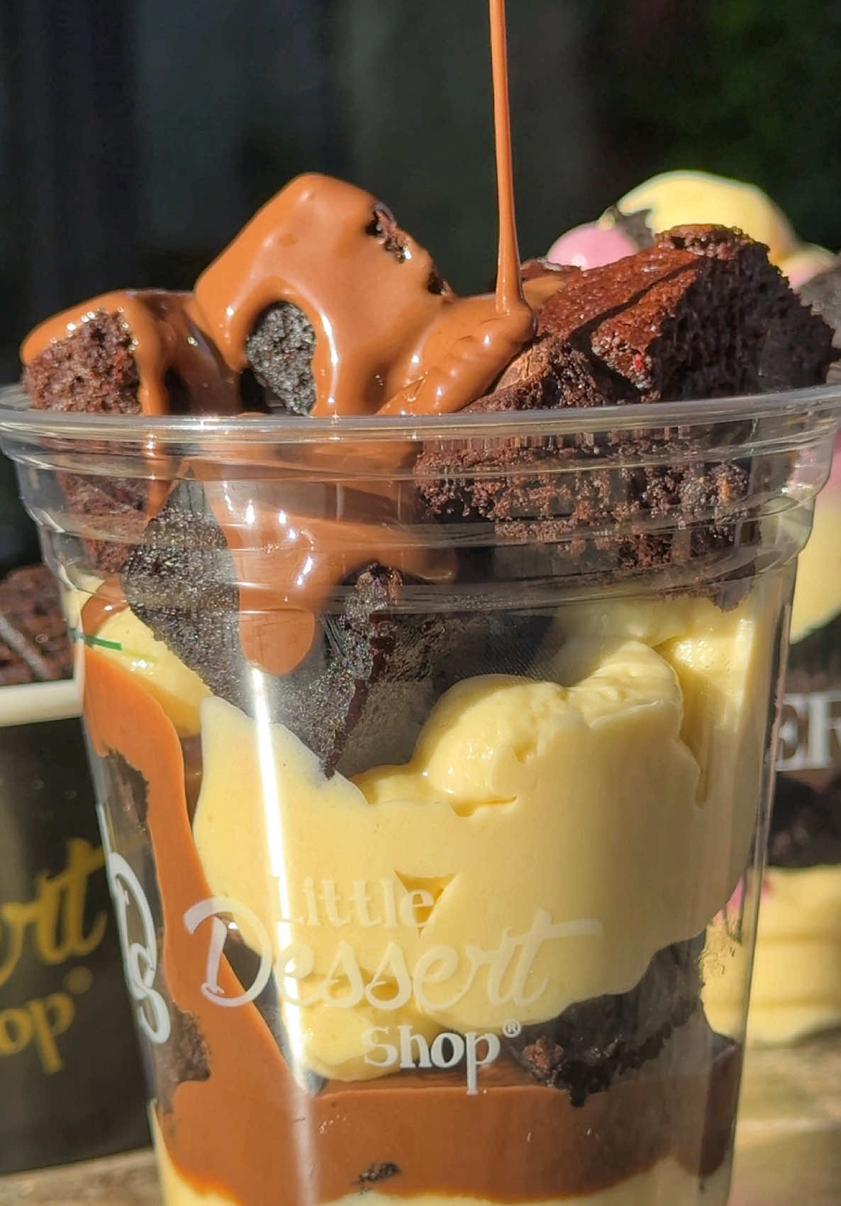 When brownies hit different… 🤤 Say hello to our Brownies Pot 👋 loaded brownie bites, dreamy Italian mascarpone, and a drizzle of your fave chocolate 🍫 Messy. Gooey. Totally worth it. #chocolatedessert #brownies #mascarpone #dessertideas 