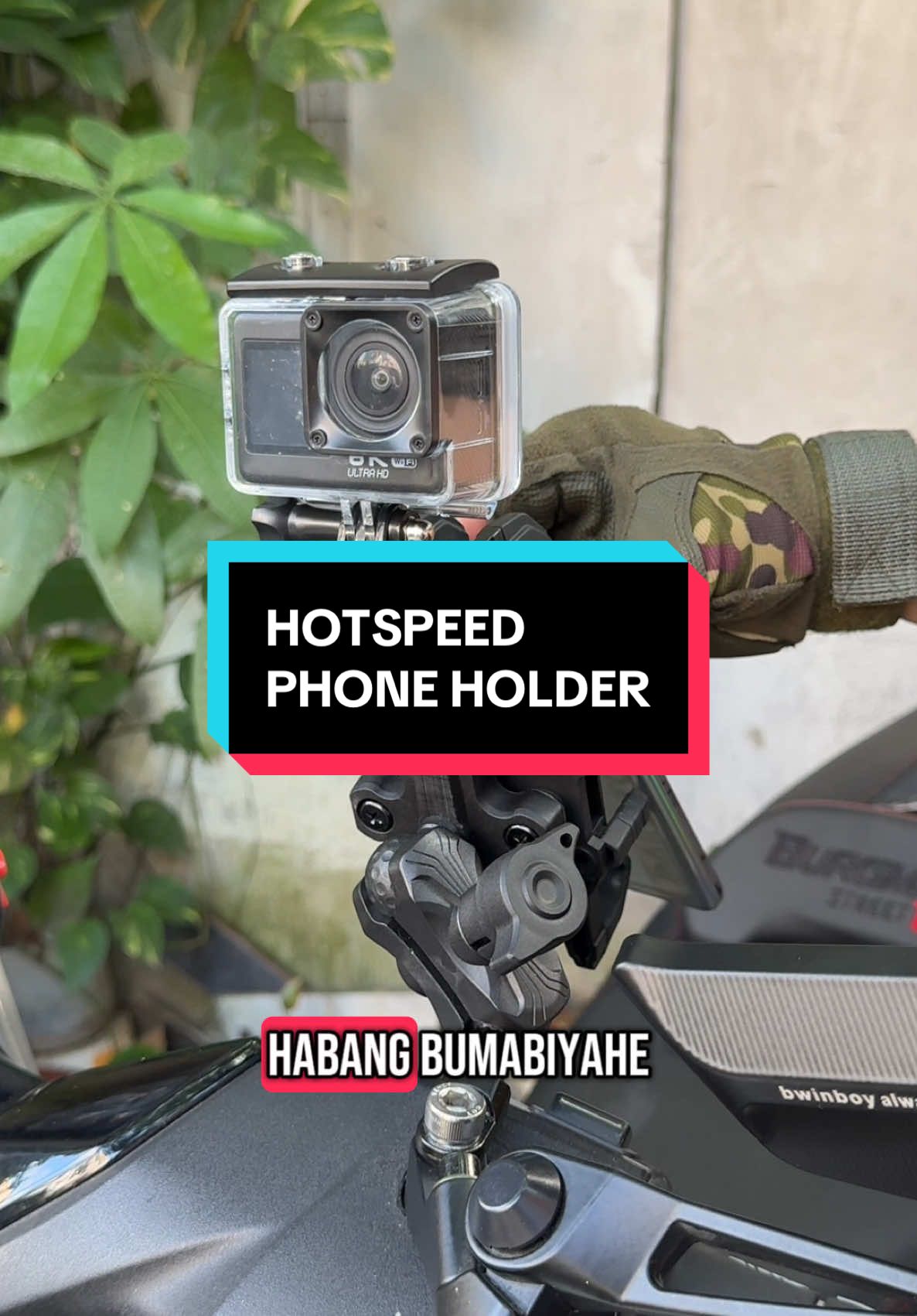 Walang kaba sa biyahe! Ito na ang ultimate cellphone holder na may super shock absorption at 8 claws 360° rotation! Perfect para sa motor o bisikleta — secure, matibay, at adjustable pa! Grab yours now bago maubusan! #HOTSPEED#motoraccessories #cellphoneholder #motolife #motorcyclelife #shockabsorber 