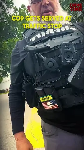 Cop Gets Served at a Traffic Stop#Cops #police #policeofficer