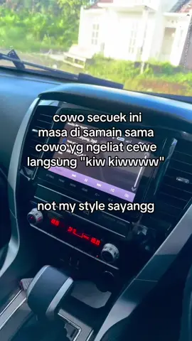Not my style sayang