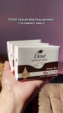 DOVE Serum Bar Niacinamide + Vitamin C and E 🤎 #doveserum #doveserumbar #serumniacinamide 