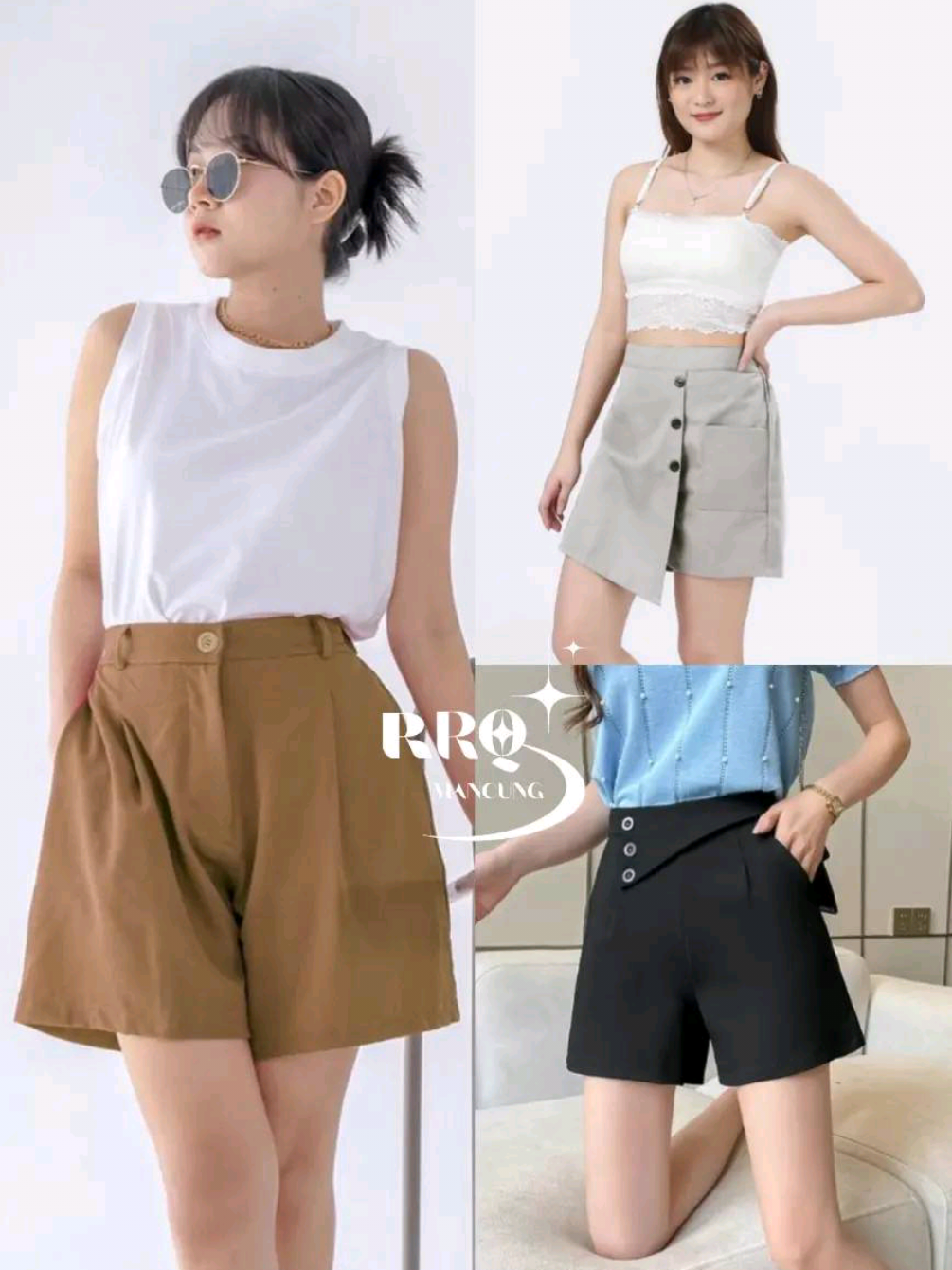 Paket Hemat Isi 3 Varian/Model 🤩 Rok Celana Pendek, Celana Pendek, Celana Pendek Variasi 3 Kancing Depan🥳 #celanakulotwanita #hotspantswanita #rokcelanapendek #rokcelanawanita 