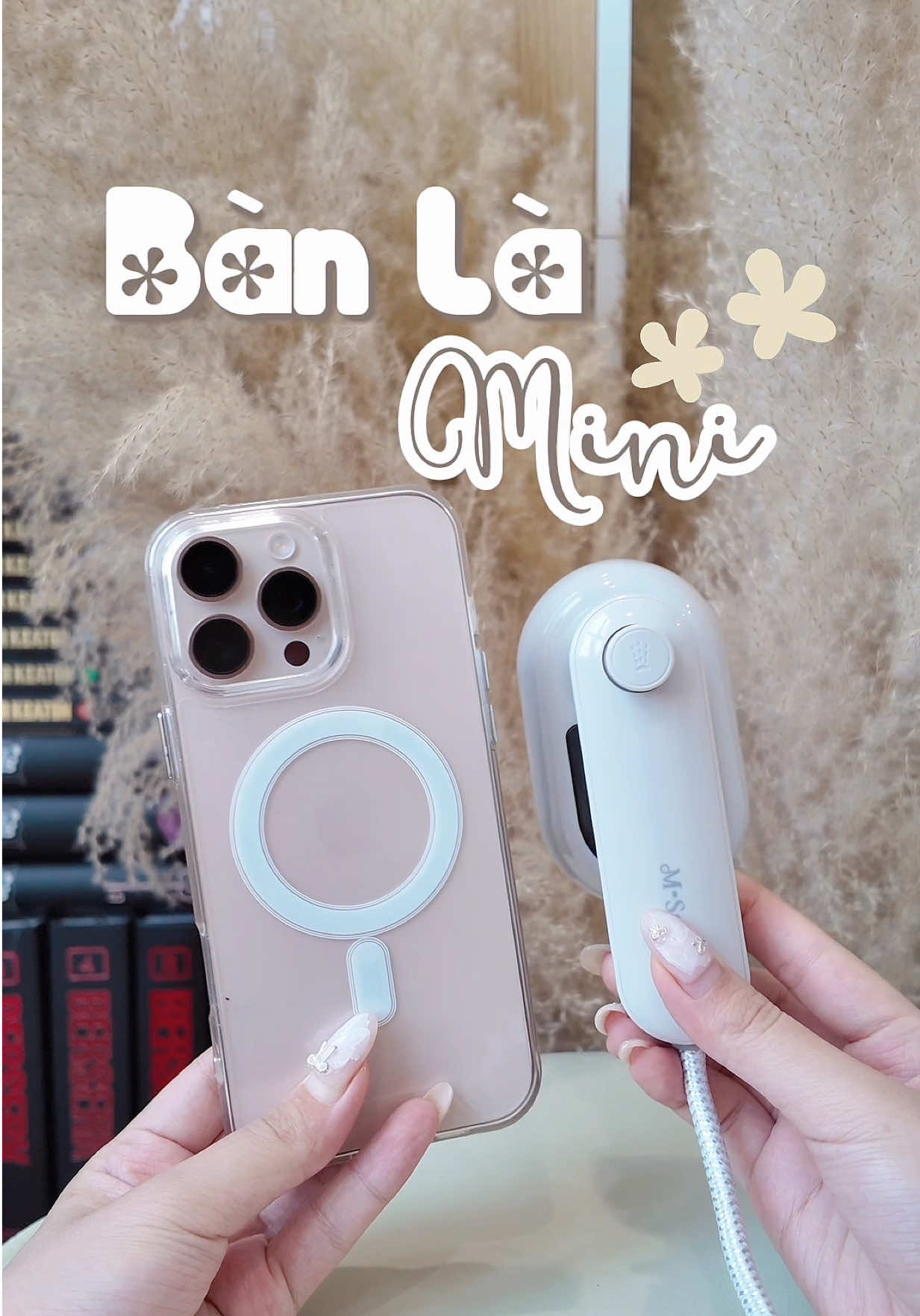 Có hơn 3 lạng, xách tay khỏi sợ quá cân 🤣 #areumdecor #homedecor #decor #banuicamtay #banlamini #MStyler #PerfectionbyM 