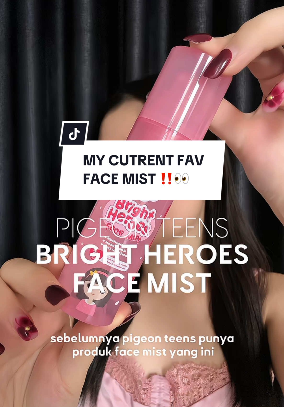 se penasaran itu 😭😭😭 ternyata fave mist @pigeon_teens_id SEBAGUS ITU ‼️ terus mengandung 2 x brightening agent wow ! #facemist ##WonderBrightHeroes##HeroesInsideYou##PigeonTeensIndonesia#YourFirstBeYouthfulJourney #reviewjujur 