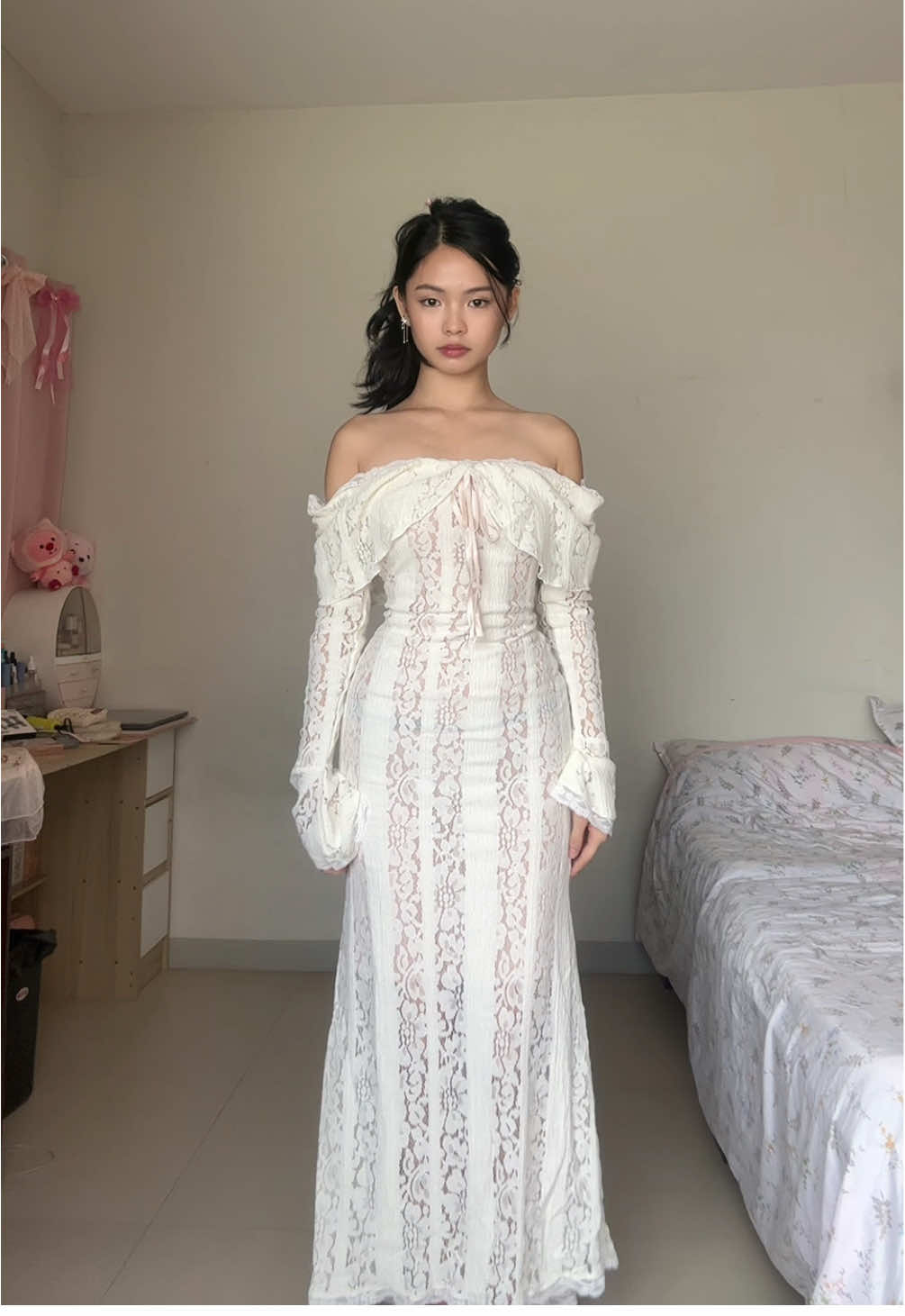 guys i found my THE DRESS 😭🤍 #ayaj #ayajdress #fyp #foryou #elegant #modest #dress #thedress 