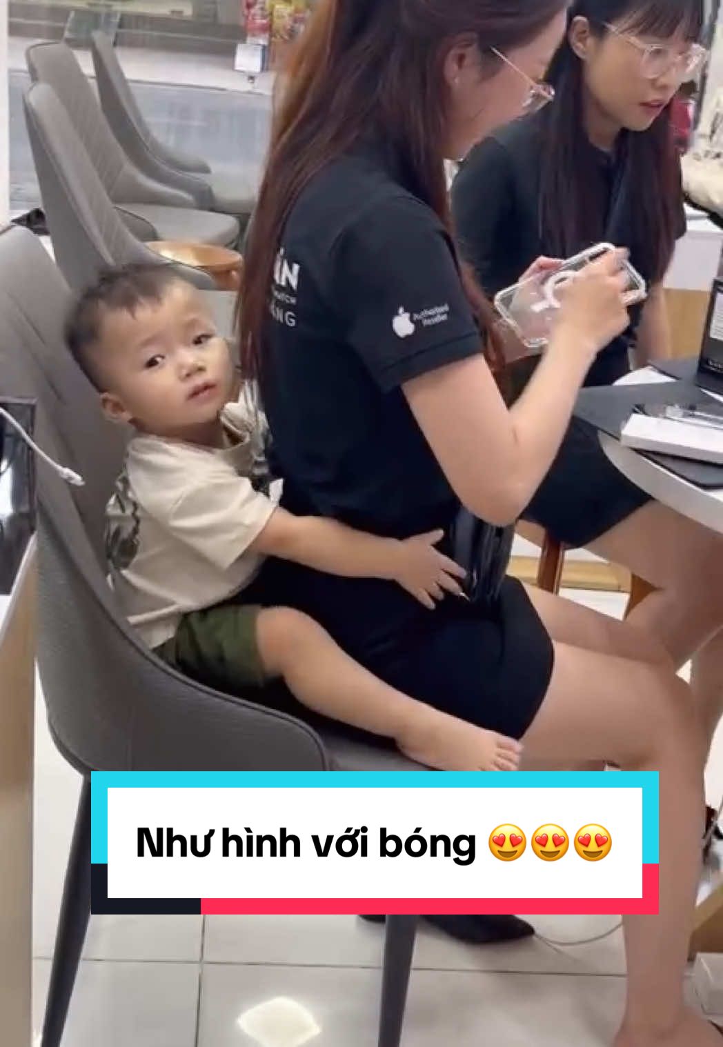 Thương nhau rồi thật khó lìa xa 🤣🤣🤣🤣#xuhuong #baby #bekhoai 