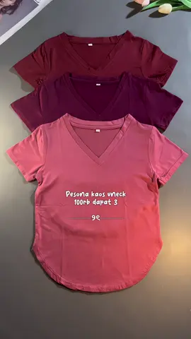 Kaos vneck 20rban🫶#kaosmurah #kaosviral #kaosvneck 