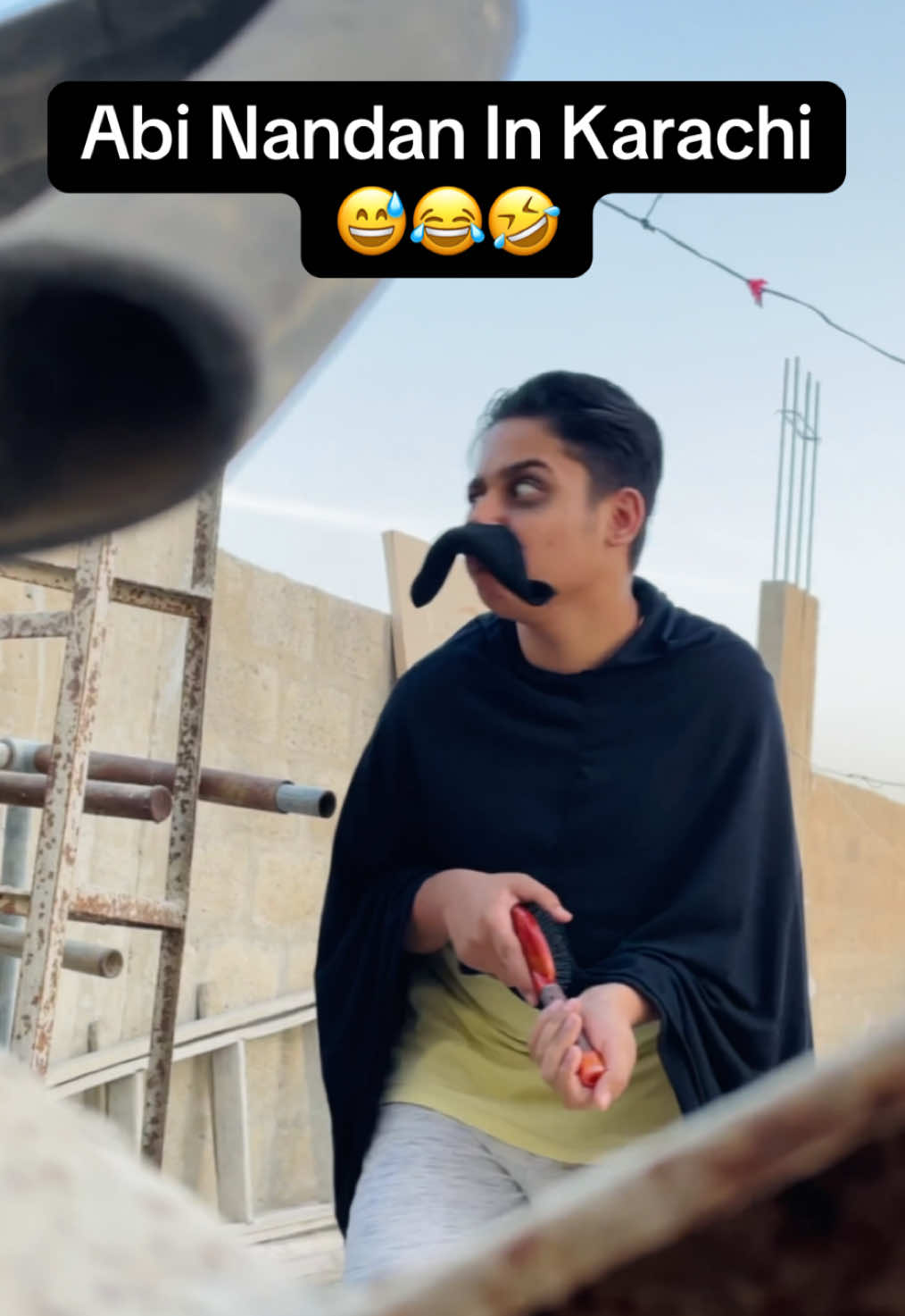 Abi Nandan In Karachi😅😂🤣 #foryou #fyp #triplestarofficial 