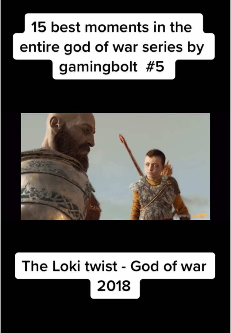 The Loki twist at the end of god of war 2018 was great wish they did more with it in ragnarok #fyp #foryou #viral #gaming #kratos #godofwar #ragnarok #godofwarragnarok 