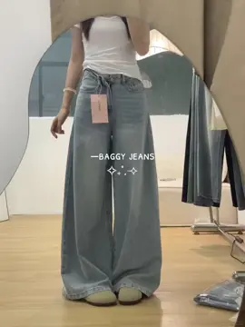 baggy jeans>> #baggyjeans #baggypants #jeans #pants #OOTD #outfit #fyp #fypシ゚ #foryou #foryoupage 