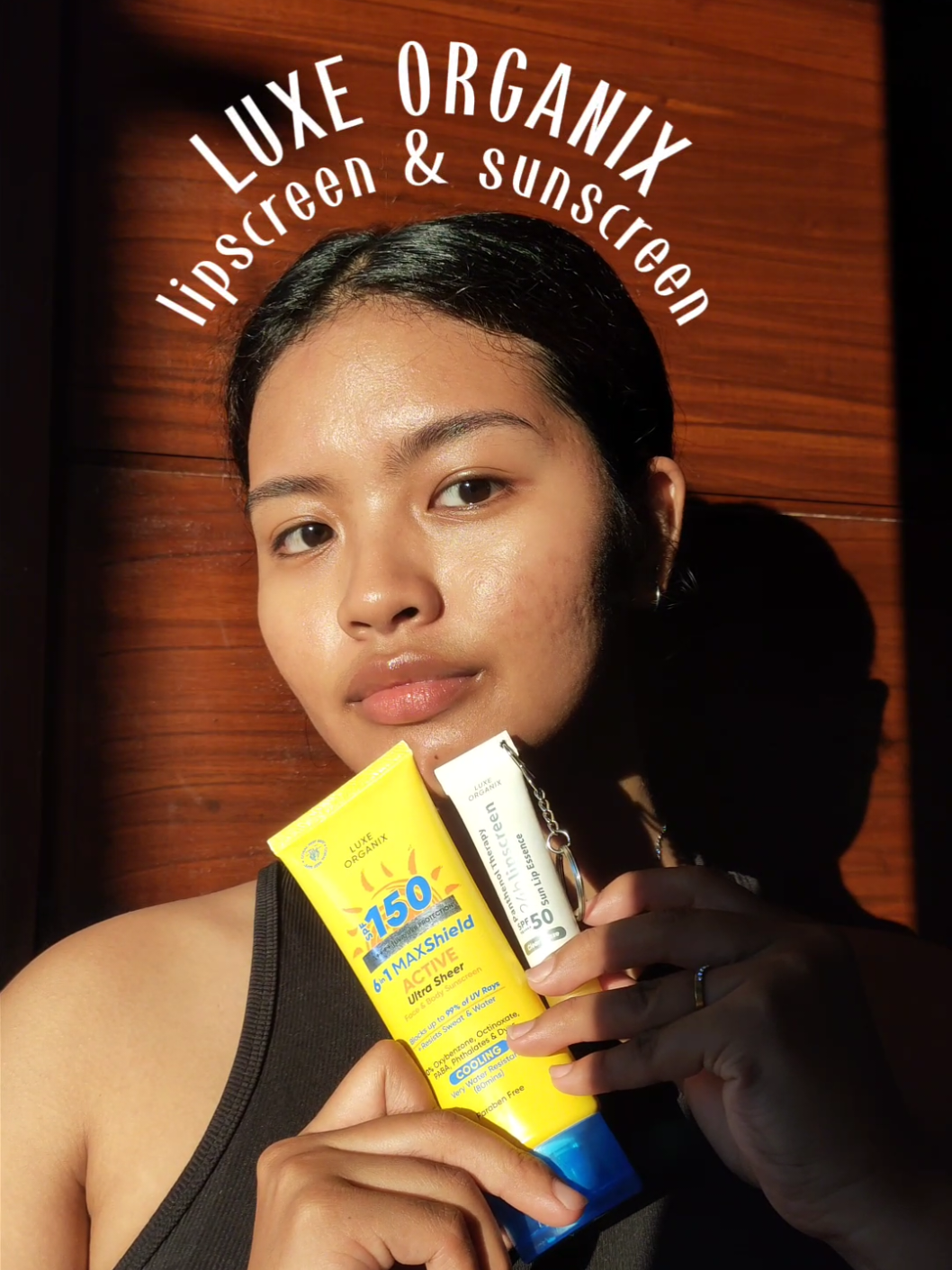 TRY ON | Luxe Organix Lipscreen & Sunscreen  Sun's out, SPF's on!  These products from @luxeorganixph are my summer essentials! ⛱️☀️ #luxeorganixph #sunscreen #lipscreen #tryon #ugc #affliate #summeressentials #fyp #affiliatemarketing #justelleugc 