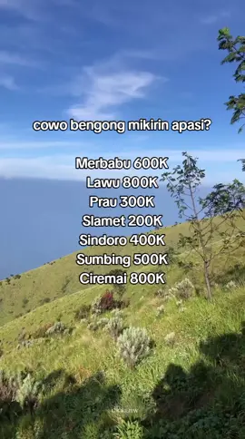 200k umume wong Purbalingga 🗿#fyp #masukberanda #merbabuviagancik #pendakigunung 
