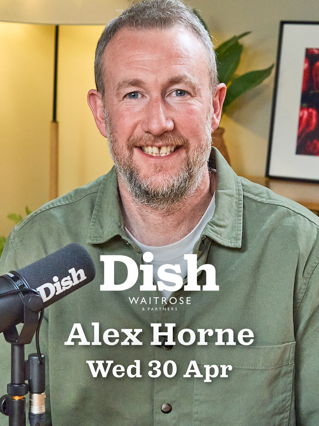 We're joined by comedian and creator of the TV hit Taskmaster... Alex Horne!  🗓️ Wed 30th Apr You can listen wherever you get your podcasts first thing in the morning and watch from 6pm on YouTube. @waitrose @nickgrimshaw #AngelaHartnett #DishPodcast #AlexHorne #Taskmaster