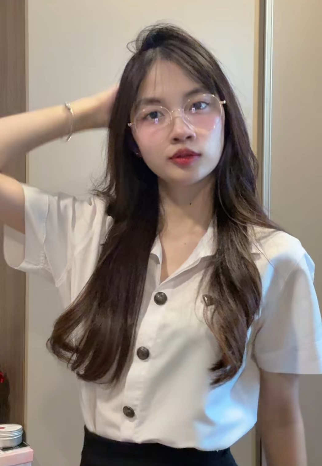 #fypシ゚ #02 #สาวแว่น #fy 