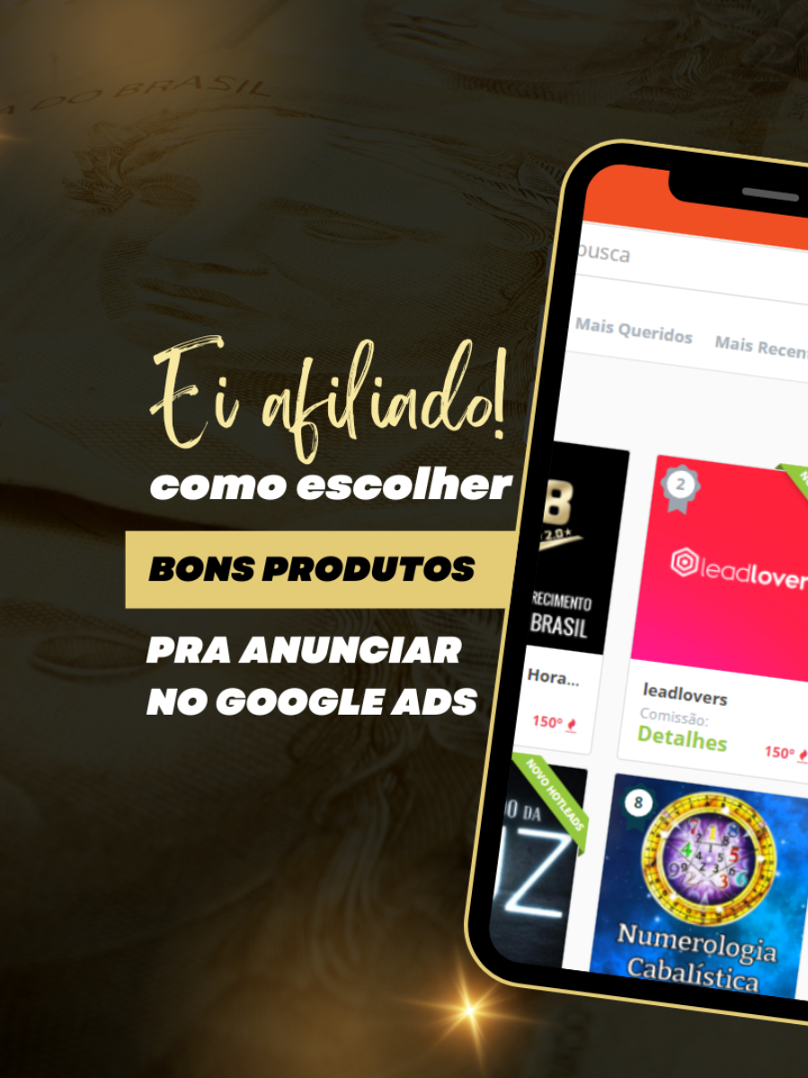 É assim que você escolhe os melhores produtos pra vender como afiliado no Google Ads. #afiliados #googleads #comoescolherprodutos #marketingdigital 