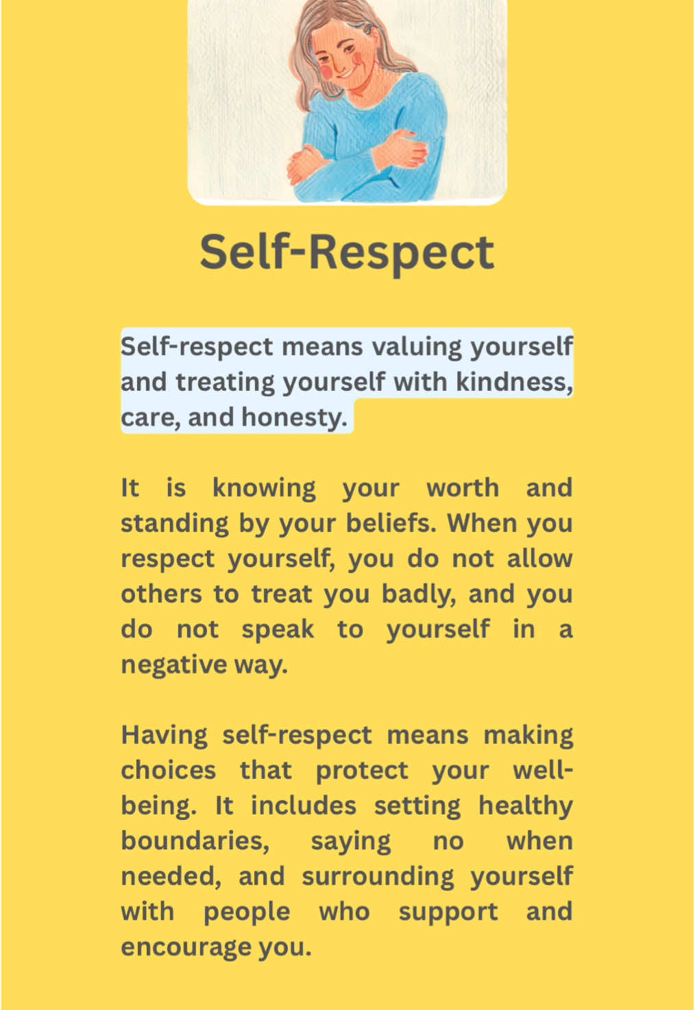 Self-Respect #english #englishlesson #englishtips #englishlearning #englishlanguage #englishclass #englishvocabulary #englishspeaking #readings #reading 