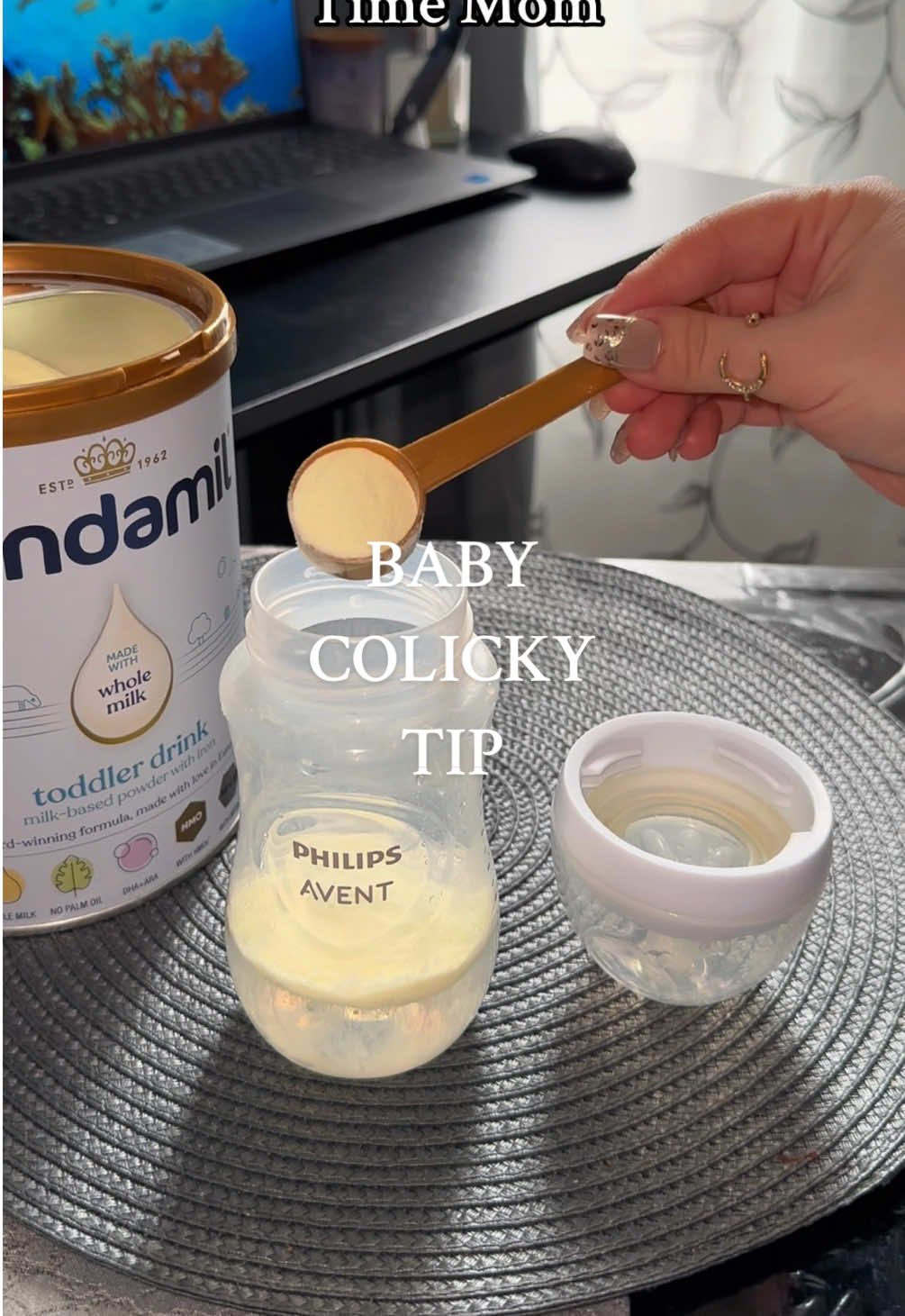 Part 52 | How to properly mix formula to avoid gas 🍼 No more bubbles, no more gas pains! This trick made feeding so much easier for us. #momhacks #momhack #babyformulahack #babybottle #babytok #babytiktok #momtips #momtipsandtricks #MomsofTikTok #firsttimemom #fyp #newbornhacks #formulafeeding #momtips #babyfeedingtips #firsttimemom #momlifehacks #momlifetips #newmomlife #babytips #parentingtips #foryoupage 