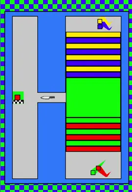 Square racing #satisfyingvideo #satisfying #asmr #fyp #squarerace #suqare #race 