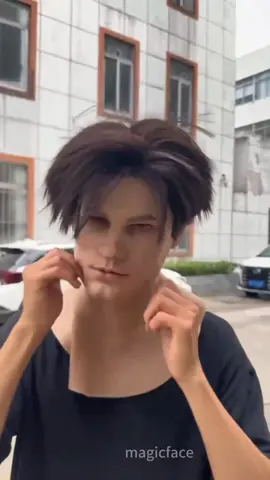handsome mask#silicone #realistic #halloweenmask 