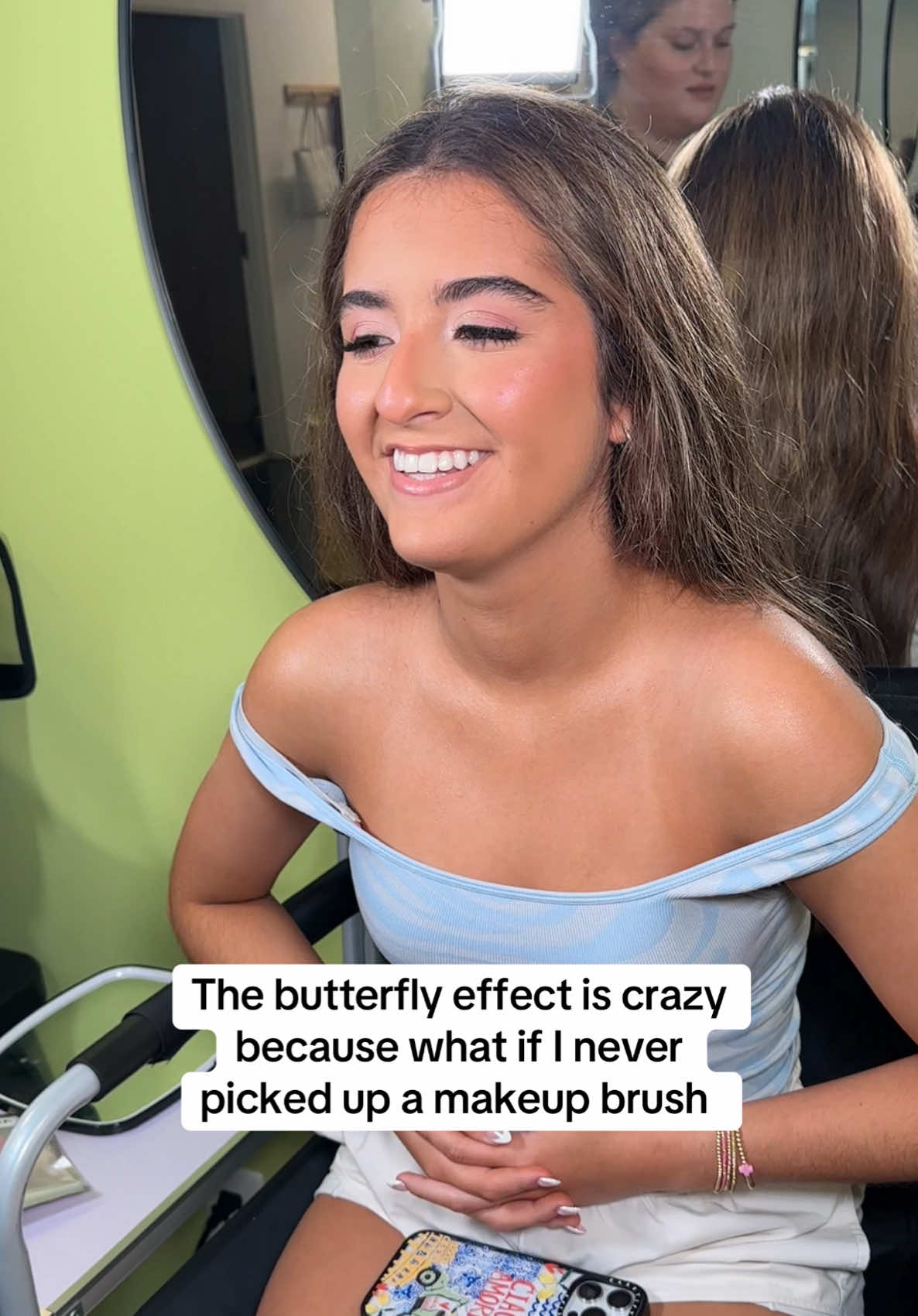 I love love love this job & wouldn’t trade it for anything 🤍 I’m blessed #fyp#foryoupage#foryou#beauty#glam#softglam#fullglam#greenvillesc#yeahthatgreenvillesc##scmua#southcarolinamua#scmakeupartist#prommakeup#pageantmakeup#bridalmakeup 