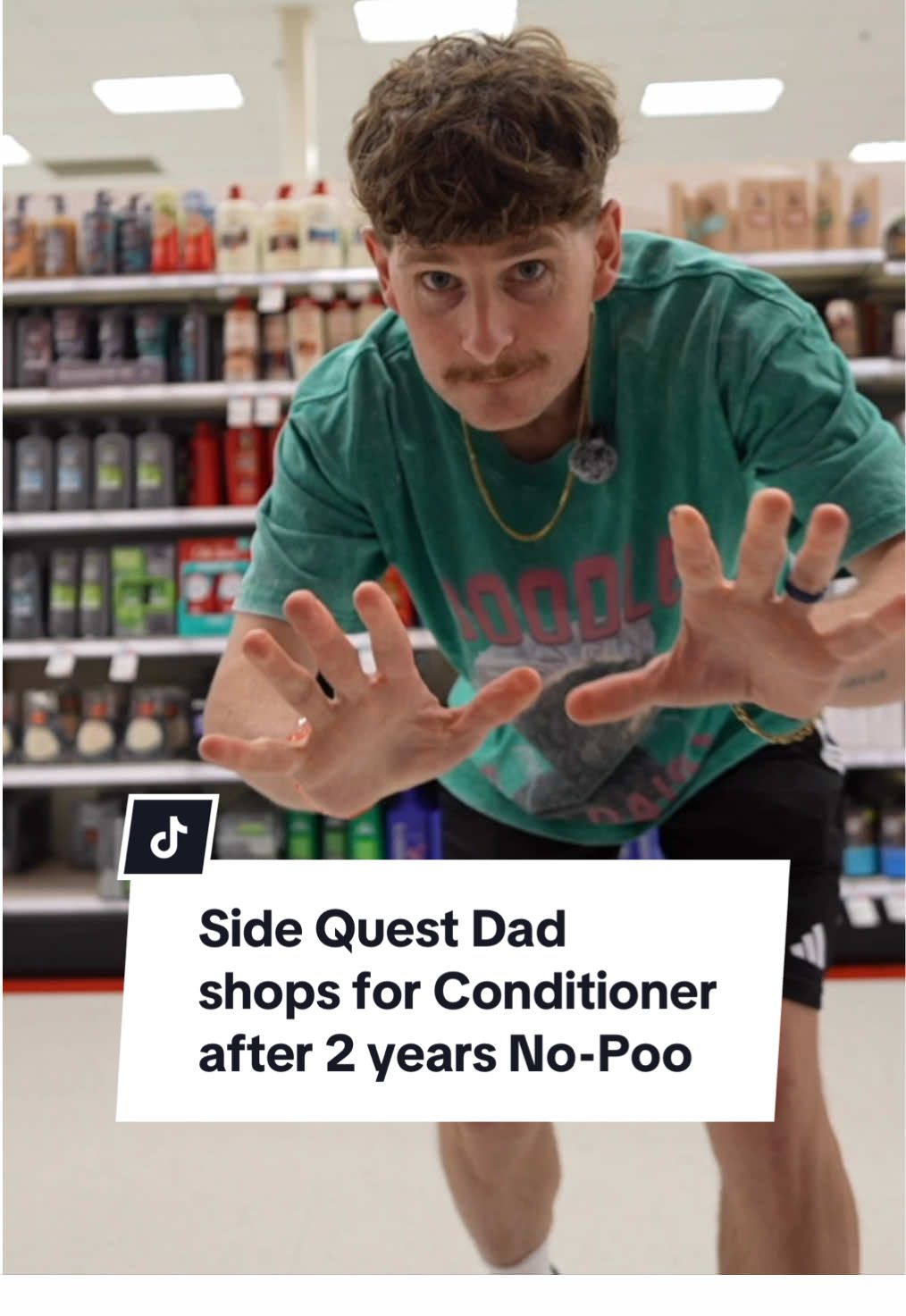 On the hunt for Conditioner after the 2 years No-Poo. . @dovemencare @Native @method products @Old Spice @Old Spice UK @Harry's @headandshoulders  . #Sidequestdad #nopoo #haircare #menshealth #Soccer #football 
