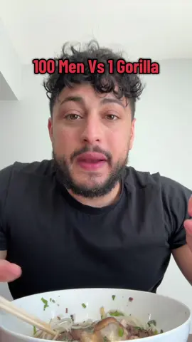 100 men vs 1 gorilla debate
