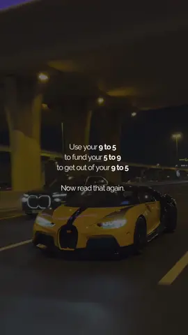 Your 9 to 5 should be your first investor, not your final destination. 👇 Use your paycheck to fund your dreams, build your skills, and create your exit plan. Freedom comes when your 5 to 9 becomes your full-time life. The grind now is temporary—the reward is forever. Type 