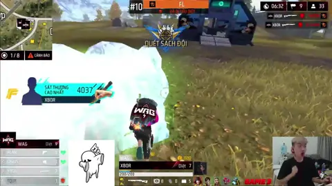 XBor tỉa đã hay tank còn khủng khiếp cỡ nào #bacgau#xbor#WAG#freefire#ff#ffwssea2025spring#FreeFire #challengeyourlimits#GamingOnTikTok#xh#xuhuong#viral#fewdayne