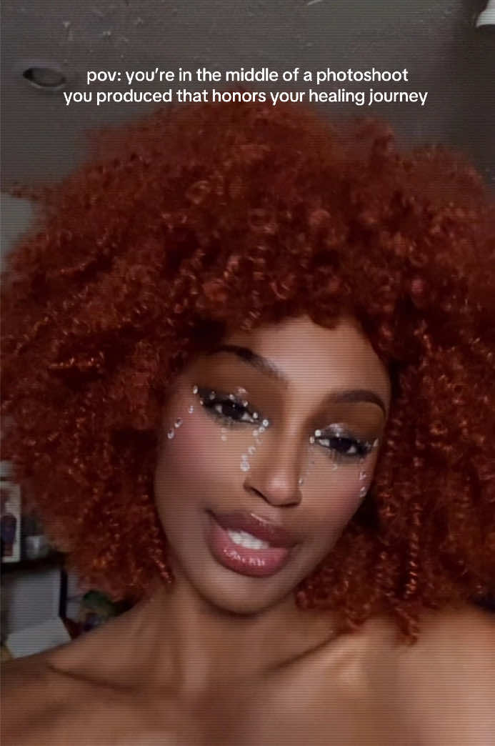 I’m excited to show y’all what I’ve been creating. Produced my first photoshoot for myself where I was the model, muse, creative director and producer. #photoshoot #model #producer #creativedirector #creators #HealingJourney #blackcreatives 