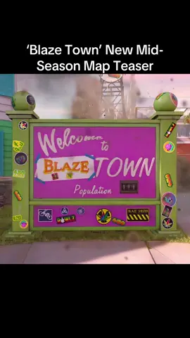 New version of Nuketown, ‘BlazeTown’ Mid-Season teaser #bo6 #blackops #blackops6 #nuketown 