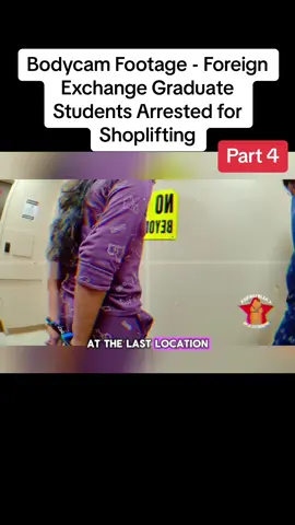 Bodycam Footage - Foreign Exchange Graduate Students Arrested for Shoplifting #cops #police #viral #usa #flyp#lawsuit #unlawful