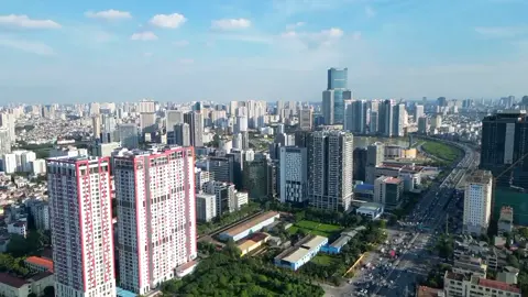 Hà Nội Skyline #hanoiskyline #flycamhanoi #quancaugiay #xuhuong #trending #viral