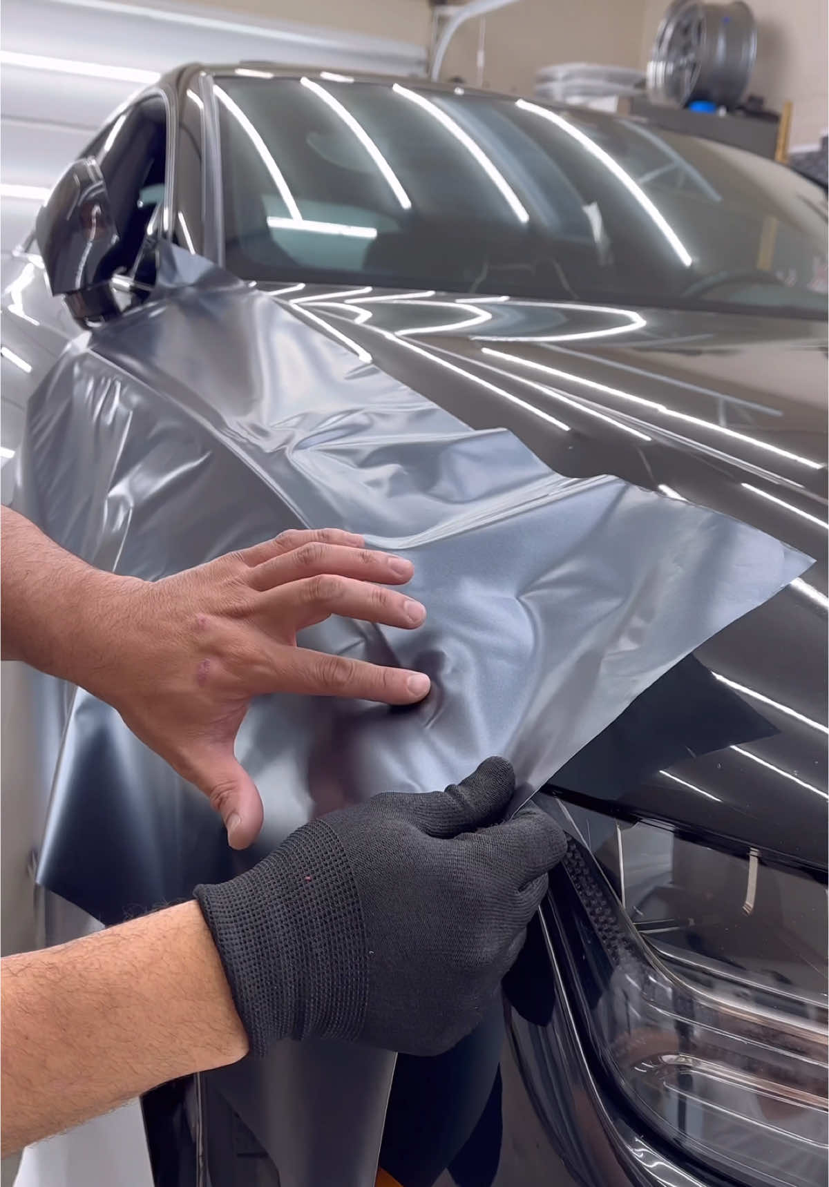 How to wrap THE EASY WAY! #wrap #howto #foryou #foryoupage #DIY #art #artist #fy #fashion #work #car #audi #easy 