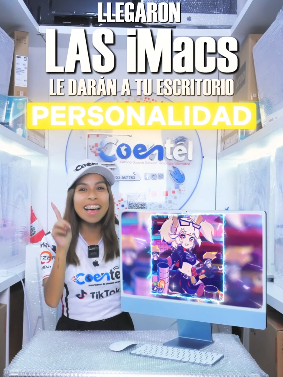 🎉 ¡Impresionantes iMacs A2438 a un precio único! 🎉 Llévate la innovación y el estilo por SÓLO 3700 soles 💻✨ ✨ Disponible en colores: Rojo 🔴 y Azul 🔵 🌟 ¡Elige el que mejor refleje tu personalidad y destaca en todo! 📍 Oferta limitada. ¡No dejes pasar esta oportunidad y actualiza tu equipo ahora mismo! 🚀💥 #coentel  #apple  #imac 