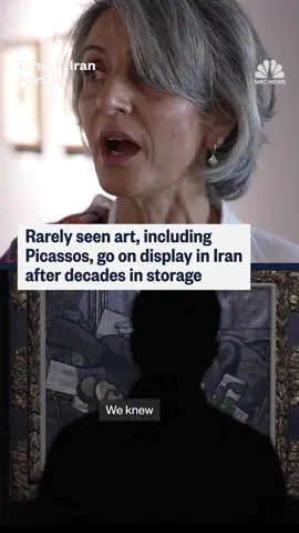 NBC News’ Richard Engel goes inside an Iranian exhibition featuring rarely seen pieces of art, including works from Pablo Picasso, on display after spending decades in storage.