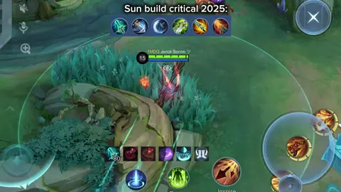 Sun critical build INSANE illusion 1hit😱 #suntiktok #sunmlbb #sunbuild #foryou #mlbb #mobilelegends #fyp #mlbbjericksonnn #jericksonnn