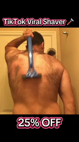 Summer’s coming… don’t get caught with a hairy back. Smooth it out with SmoothBackPro! 25% off now #mensgrooming  #summerready #GlowUp #viralproduct #fyp #tiktokmademebuyit 