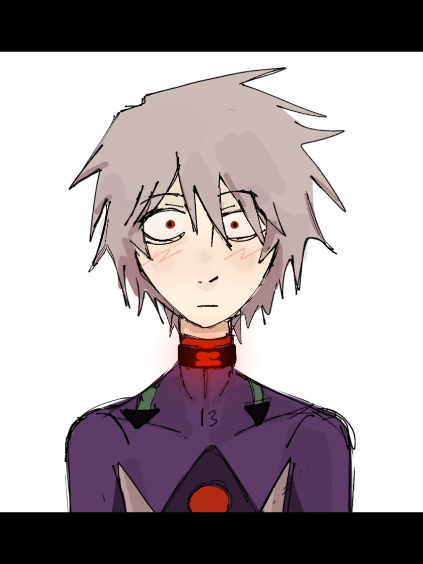 huzz so fine his mind was blown #evangelion #shinji #kaworu #kawoshin #trend #real #art #fyp #gay #mlm #foryoupage 