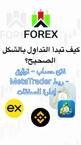 كيفية بدء التداول في سوق الفوركس بالشكل الصحيح 📊🌹#فوركس #forex #تداول #tradings #forexeducation #تعليم_التداول #forextrading #fyp #forupage #فوركس_السعودية #فوركس_الكويت #metatrader5 