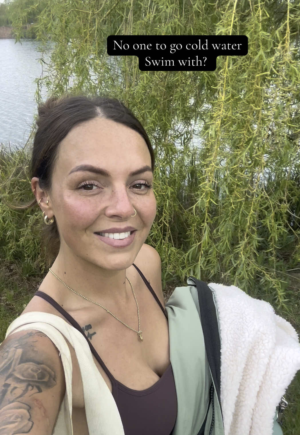 Just me and my lumps & bumps alone at pool bridge farm 👌 embrace them gorgeous bodies and get in that water! 🥶 @Pool Bridge Farm  #poolbridgefarm #celluliteisnormal #embraceyourbody #coldwatertherapy #coldwater #wildswimming #wildswimminguk #benefits #foryou 