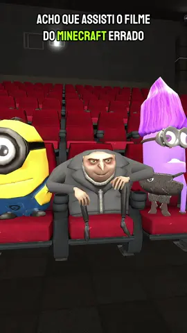 acho que assisti o filme errado #meumalvadofavorito #Minecraft #humor