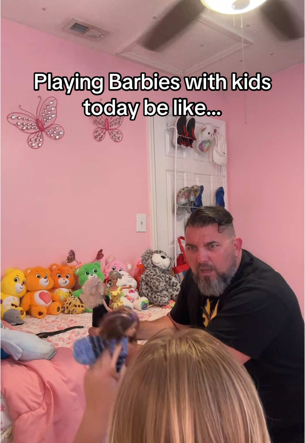 It’s like an episode of Maury playing Barbie’s with kids these days!#kriswatson78 sound credit @Keeth 