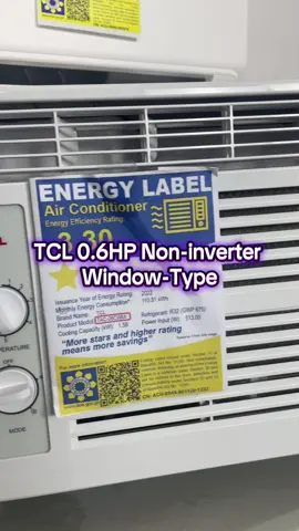 Check out while on live for more discounts✅ #fyp #airconditioner #inverter #aircon #affordable #tcl #windowtypeaircon #noninverter 