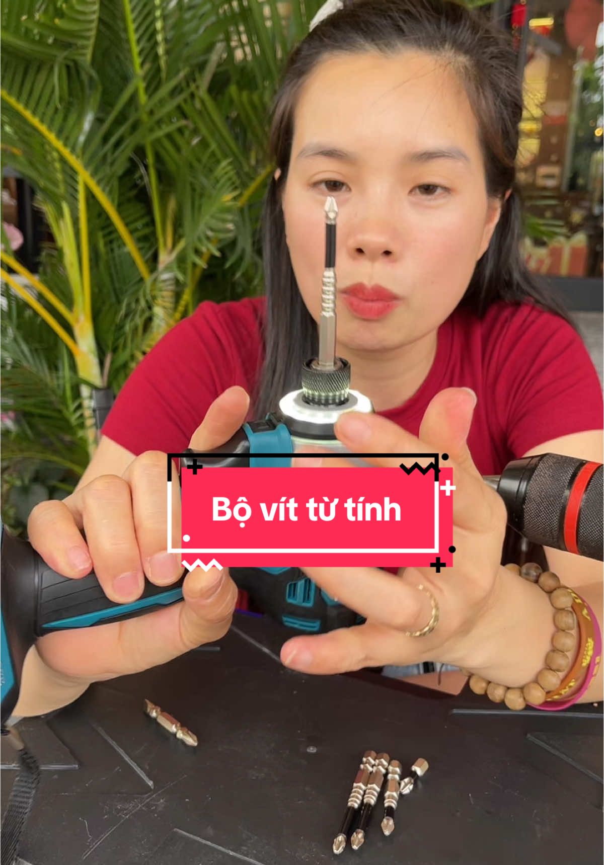 Bộn mũi tuốc nơ vít có nam châm từ tính #thanhmai92 #vit #batvit 