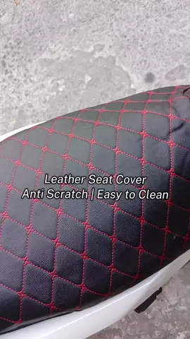 Sulit ang pera mo sa Leather Seat Cover Anti Scratch and Easy to Clean na seat cover na 'to mga ma'am and sir! 🤗✨ Ang mura na nito para sa ganito kagandang quality na seat cover! 😍 #leatherseatcover #leathermotorcycleseatcover #leatherseatcovers #seatcoverformotorcycle #seatcoverantipusa #seatcoverantikalmotngpusa #seatcoverantiscratch #seatcoverwaterproof #waterproof #antiscratch #tiktokfinds #msteachy 