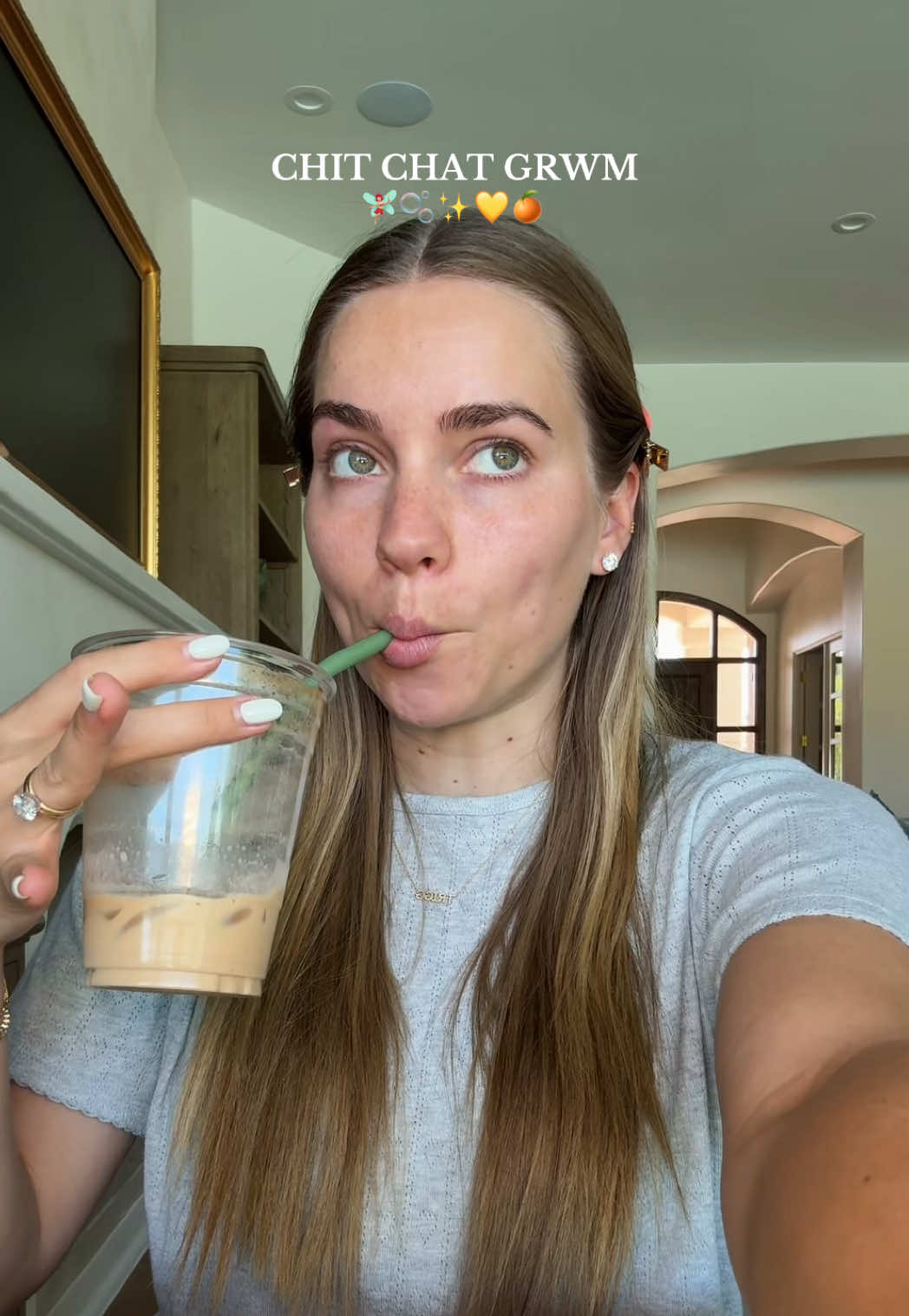HOPE YOU ARE HAVING A GREAT DAY🥹✨💛🫧 #dayinmylife #Lifestyle #trending #MomsofTikTok #youngmom #viral #relatable #postpartum #postpartumjourney #onemonthpostpartum #momoftwo #easymakeup #grwm #morninginmylife 