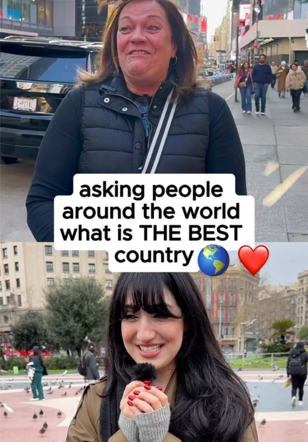 Asking people around the world: What's the BEST country and why? 🌍🔥 We asked people from around the world: What’s the best country to live in or visit? 🌍 Real opinions, travel dreams, global pride, cultural debates. Comment your pick below! 👇 #geopolitics #interview #streetinterview 