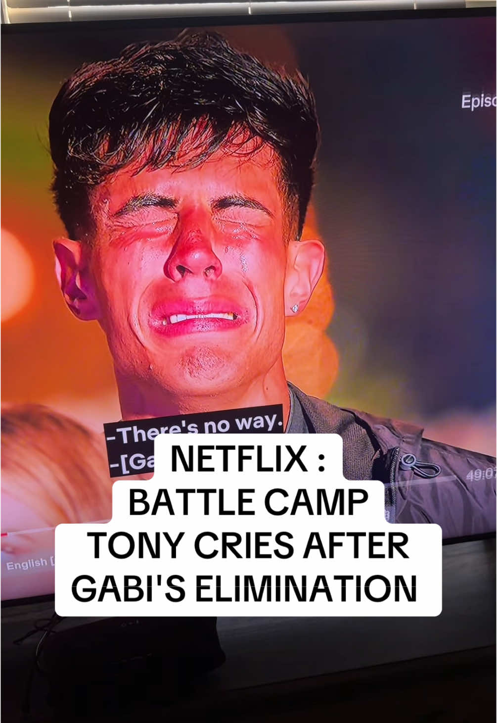 I was rooting for tony tho #netflixseries #realitytv #battlecamp #themolenetflix #netflix 