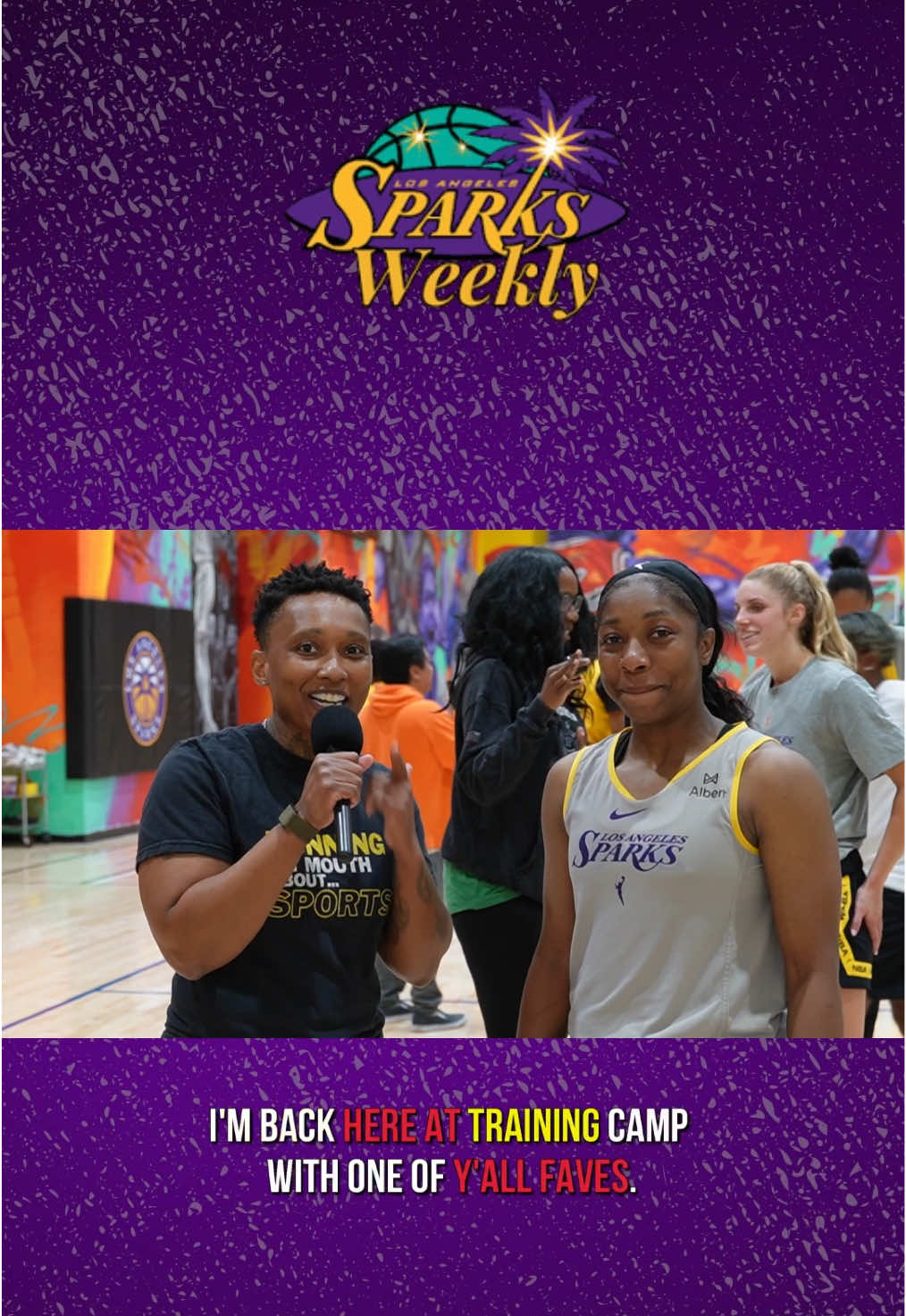 Sparks Welcome Back …fans we need LA Restaurant suggestions for Odyssey  #WNBA #LASparks 